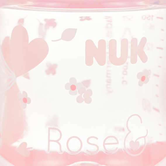 Flacon suc de polipropilenă First Choice Rose, 150 ml NUK 373042 4