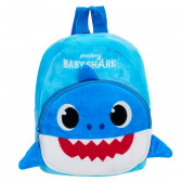 Rucsac de pluș, Baby Shark, albastru BABY SHARK 373692 