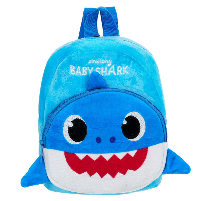 Rucsac de pluș, Baby Shark, albastru  373692