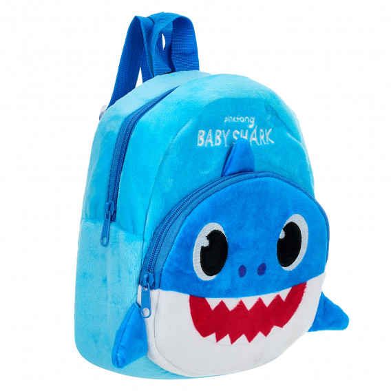 Rucsac de pluș, Baby Shark, albastru BABY SHARK 373694 3