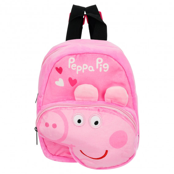 Rucsac de pluș Peppa Pig pentru fete, roz Peppa pig 373699 