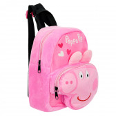 Rucsac de pluș Peppa Pig pentru fete, roz Peppa pig 373701 3