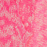 Pulover roz cu mânecă scurtă pentru fete Benetton 373720 4