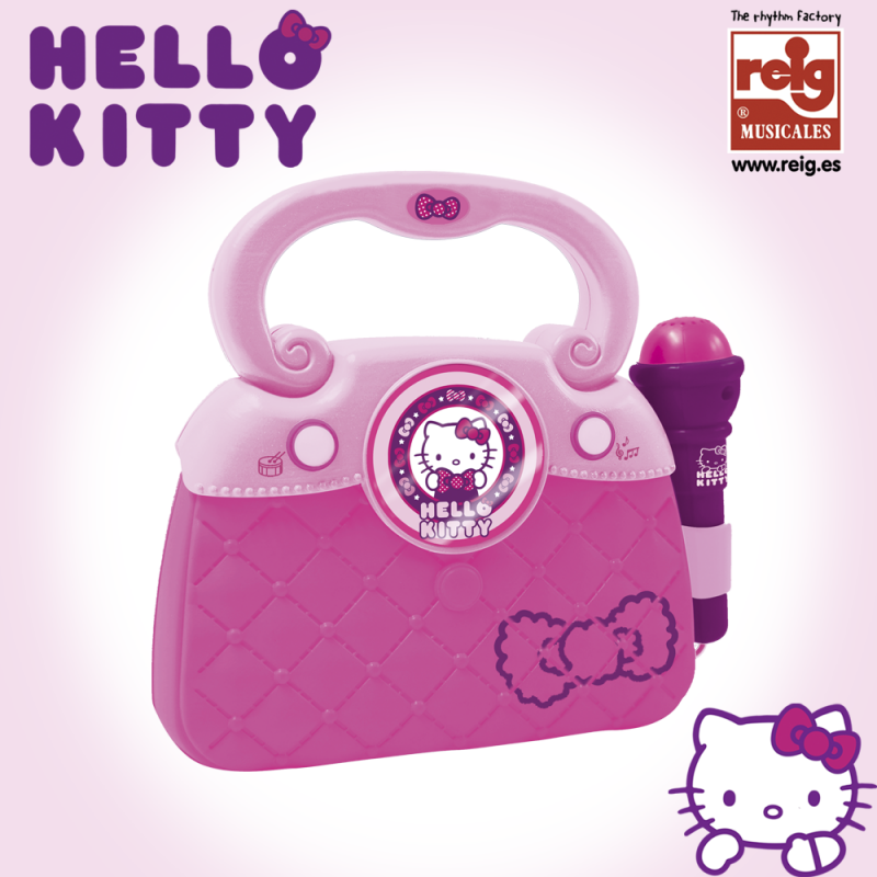 Poșeta Hello Kitty cu microfon și amplificator  3744