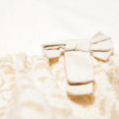 Rochie din bumbac cu mâneci lungi și guleraș, pentru fete Chicco 37454 3