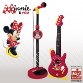 Set chitară și microfon pentru copii cu imprimeu Minnie Mouse Minnie Mouse 3752 