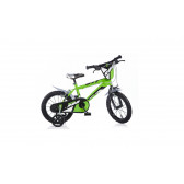 Bicicletă de copii cu roți ajutătoare Dino Bikes 37610 
