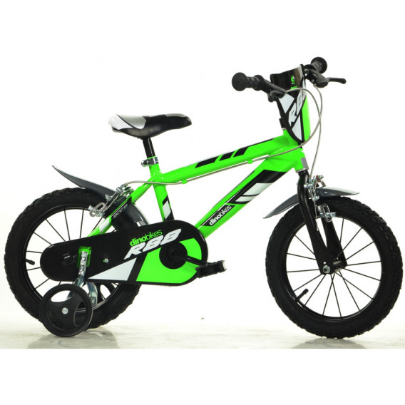 Bicicletă de copii cu roți ajutătoare Dino Bikes 37651 