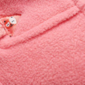 Palton cu glugă pentru bebeluși cu buzunare, de culoare roz Chicco 37909 4