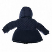 Jachetă cu fundiță aplicată pentru fetiță, albastru Chicco 38189 2
