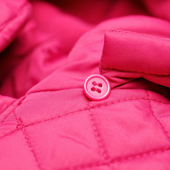 Jachetă cu fundiță aplicată pentru fetiță, roz Chicco 38197 5