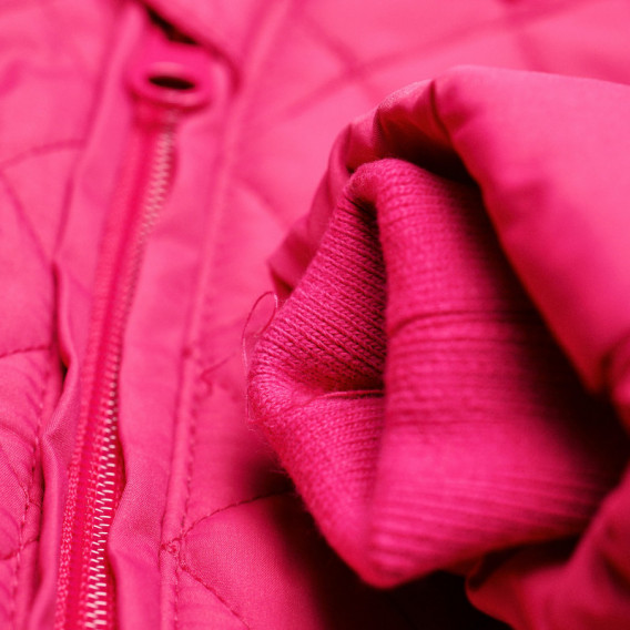Jachetă cu fundiță aplicată pentru fetiță, roz Chicco 38198 6