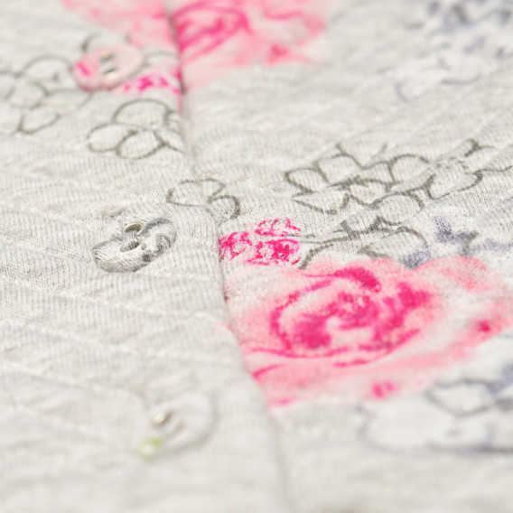 Rochiță de bumbac cu imprimeu floral pentru fete Chicco 38324 3