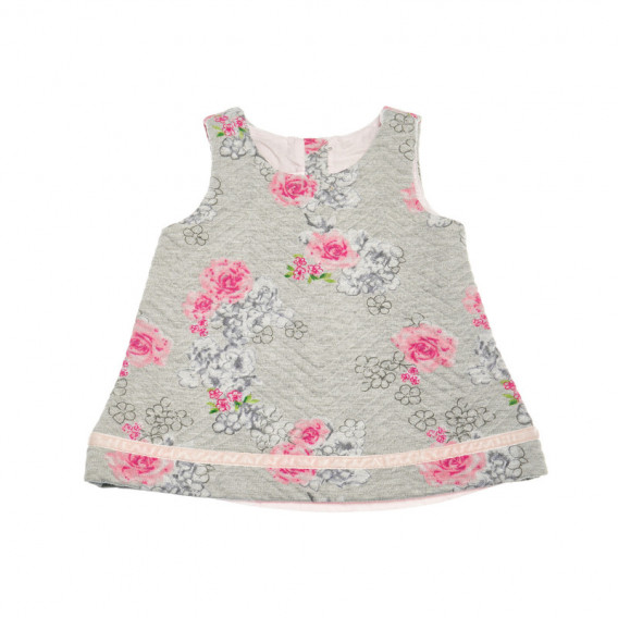 Rochiță de bumbac cu imprimeu floral pentru fete Chicco 38325 4