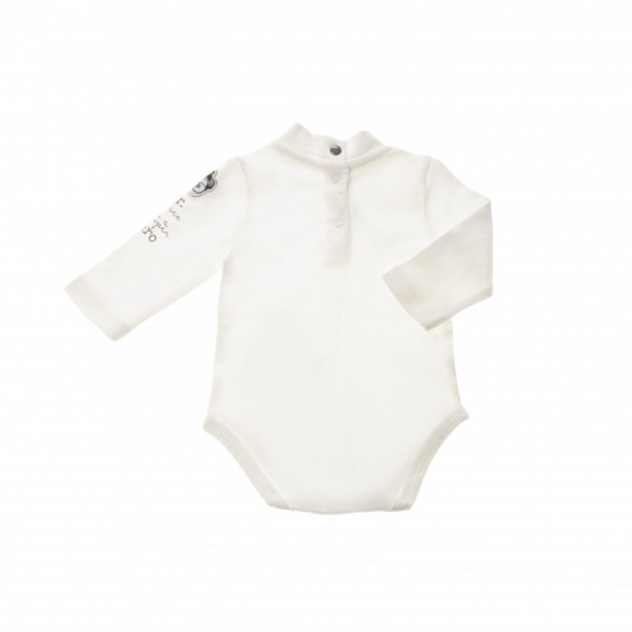 Salopetă de bumbac și bluză cu mânecă lungă pentru un băiețel Chicco 38350 9