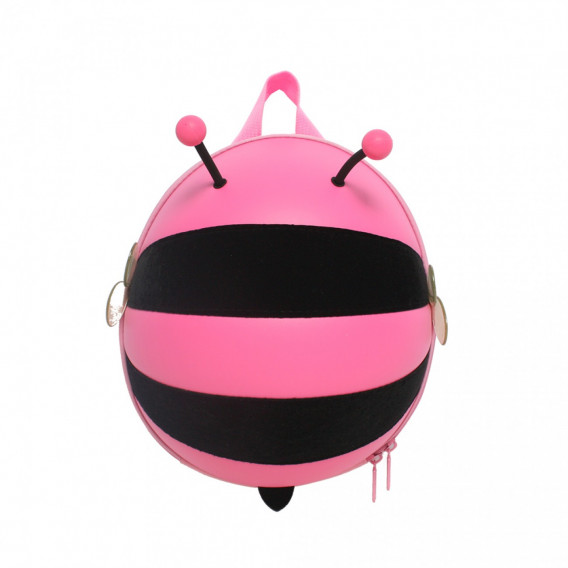Rucsac mini pentru copii - albină cu centura de siguranță, roz Supercute 383863 11