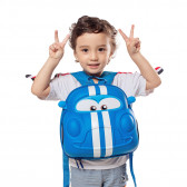 Rucsac pentru copii în formă de mașină pentru băieți - albastru ZIZITO 383876 8