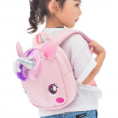 Rucsac pentru copii, cu design unicorn și culoare roz ZIZITO 383883 8