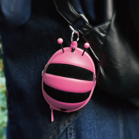 Geantă roz mică în formă de albină ZIZITO 383973 9