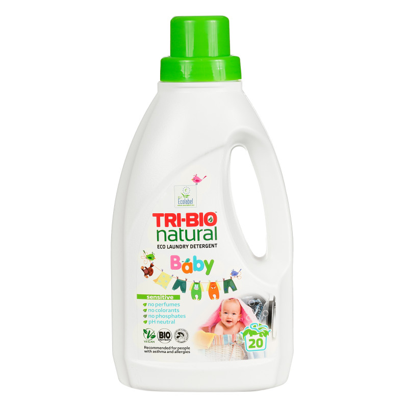 Detergent lichid natural Eco, flacon de plastic, 940 ml  384038