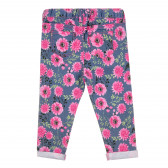 Bluză pentru fete și blugi cu model de flori MINI MOI 384691 6