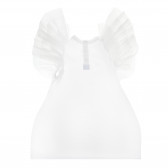 Rochie pentru copii cu mâneci scurte în culoare albă The Tiny Universe 385480 3