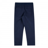 Pantaloni de bumbac pentru băieți, albastru mediu Carter's 385534 3