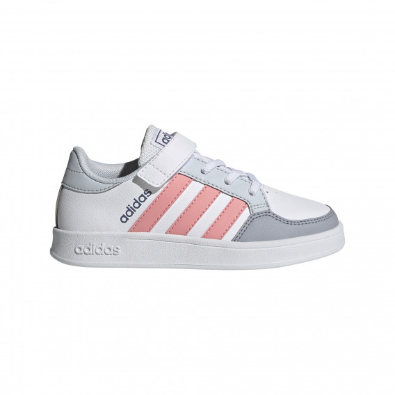 Teniși Adidas BREAKNET C, albi Adidas 385606 1