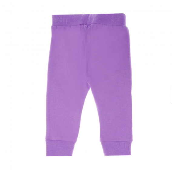 Pantaloni cu inima aplicată cu brocart, pentru fete Chicco 385697 2