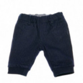 Pantaloni cu dungi verticale pentru băiat, albastru închis Chicco 38735 