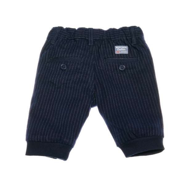 Pantaloni cu dungi verticale pentru băiat, albastru închis Chicco 38736 2