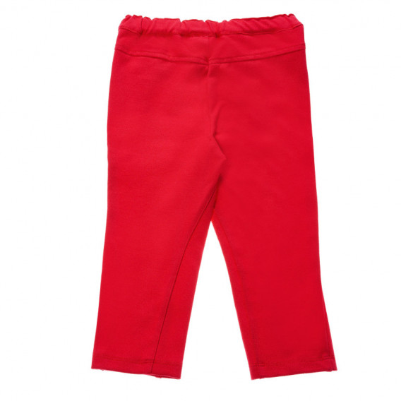 Pantaloni pentru fetiță cu buzunare și croială dreaptă Chicco 38764 2