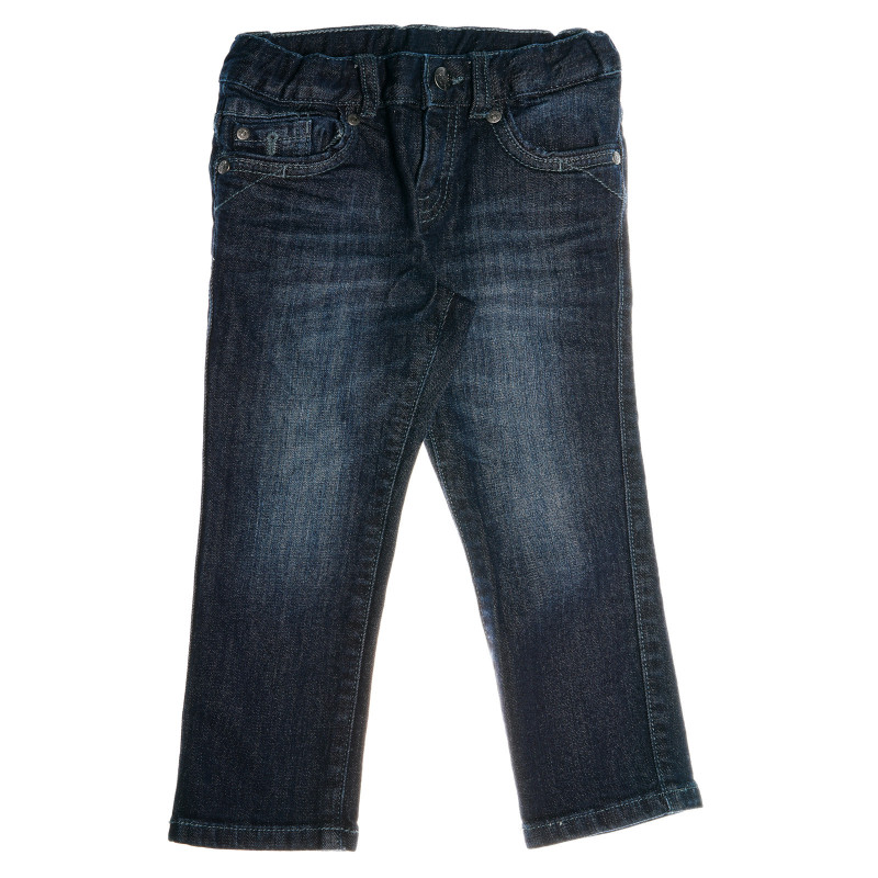 Pantaloni de băieți albastru bleumarin  38779