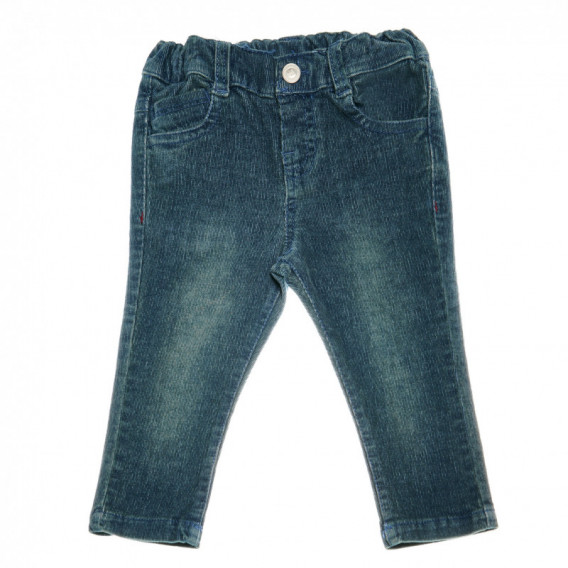 Pantaloni din denim pentru băieți, pe albastru Chicco 38809 