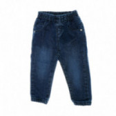 Pantaloni denim de culoare albastră pentru copii Chicco 38840 