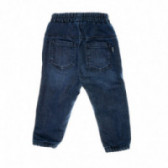 Pantaloni denim de culoare albastră pentru copii Chicco 38841 2
