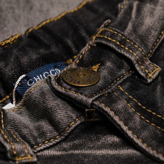 Jeans pentru un băieți, gri Chicco 38859 3