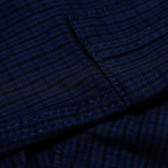 Pantaloni în culoare albastru bleumarin, cu talie elastică, pentru băieți Chicco 38882 3
