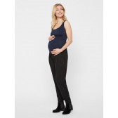 Pantaloni pentru gravide cu centură elastică Mamalicious 3898 5