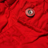 Pantaloni de bumbac roșu cu elastic, pentru băieți Chicco 38998 3