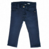 Pantaloni pentru un băieți, cu croială dreaptă, albastru Chicco 39026 