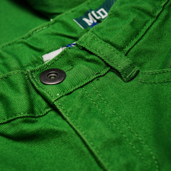 Pantaloni pentru băieți, cu o tăietură dreaptă, verde Chicco 39031 3