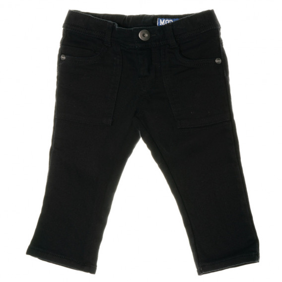 Pantaloni pentru băieți cu buzunare cusute, gri Chicco 39033 