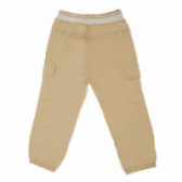 Pantaloni în culori bej și gri, cu talie elastică largă, pentru băieți Chicco 39047 2
