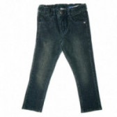 Pantaloni pentru băieți, cu efect purtat, albastru închis Chicco 39050 