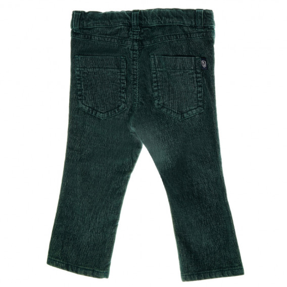 pit Reverse I complain Chicco Pantaloni pentru băieți, cu efect purtat, verde închis | Kidso.ro