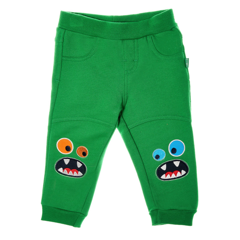 Pantaloni cu un print monstru animat, pentru băieți  39065