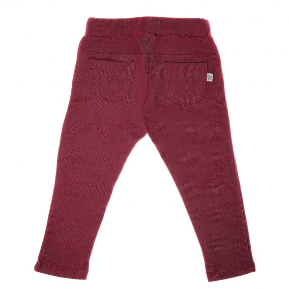 Pantaloni de culoare roșie Chicco, pentru fete Chicco 39098 2