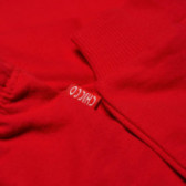 Pantaloni unisex de culoare roșie Chicco 39109 3