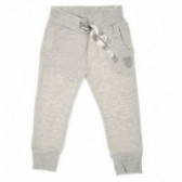 Pantaloni cu aplicație și șnur din satin, pentru fete Chicco 39116 